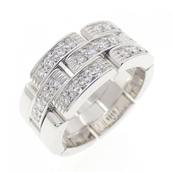 Cartier Jewelry - Cartier Maillon Panthère Au750 White Gold Diamond Ring Size 9.5